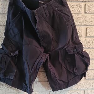 George Dark Blue Casual Shorts